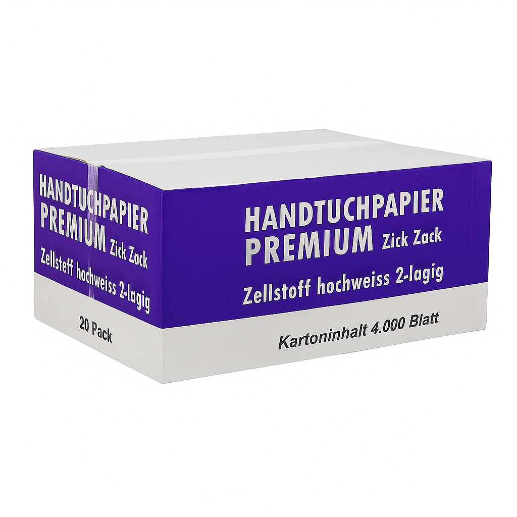 Handtuchpapier Premium 2-lg. hochweiß
