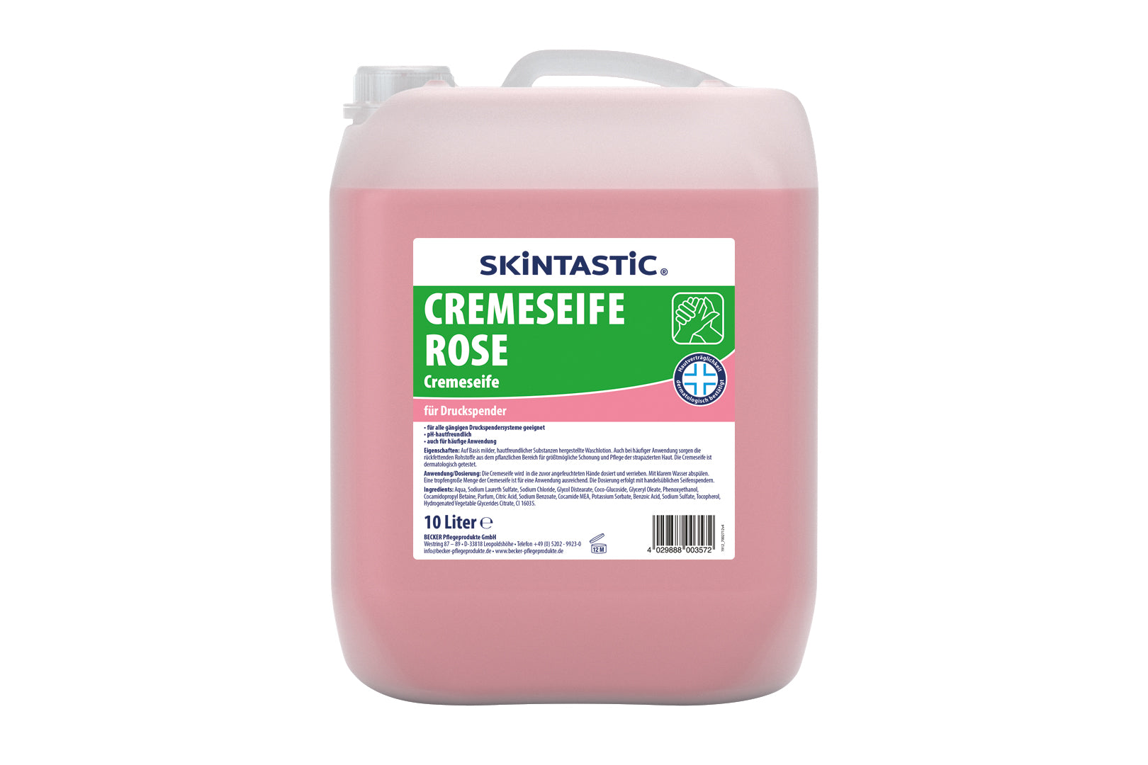 SKINTASTIC Cremeseife Rose