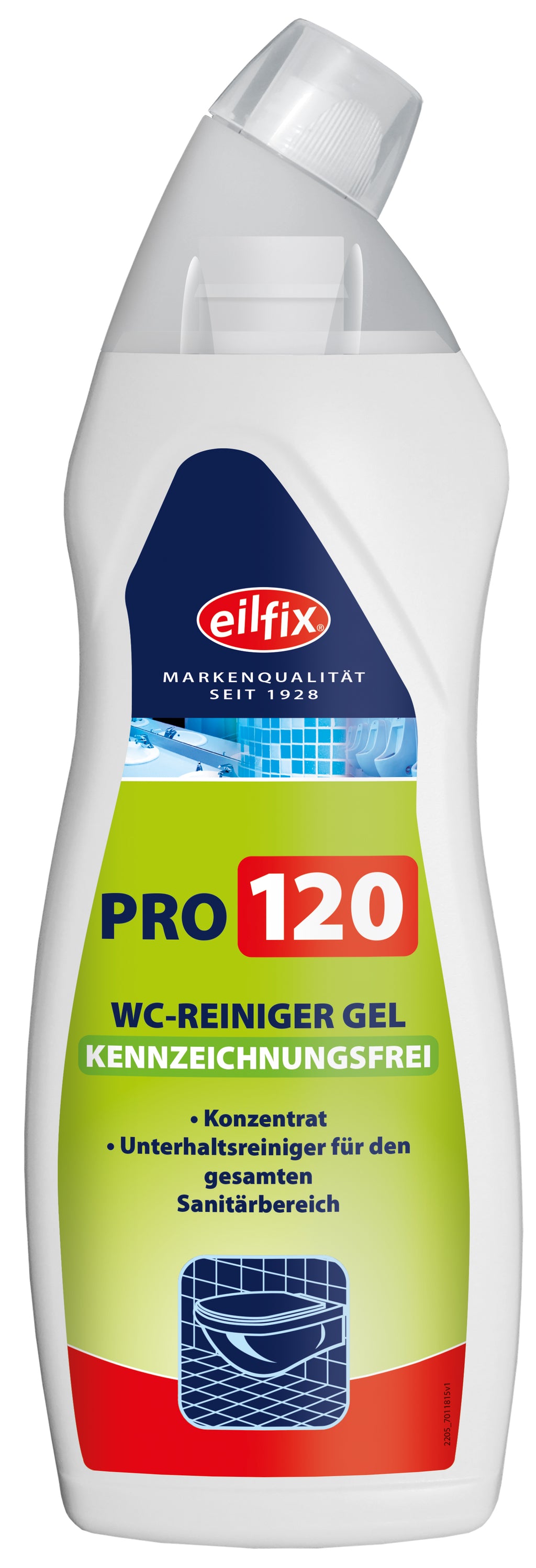 Pro 120 WC-Reiniger green