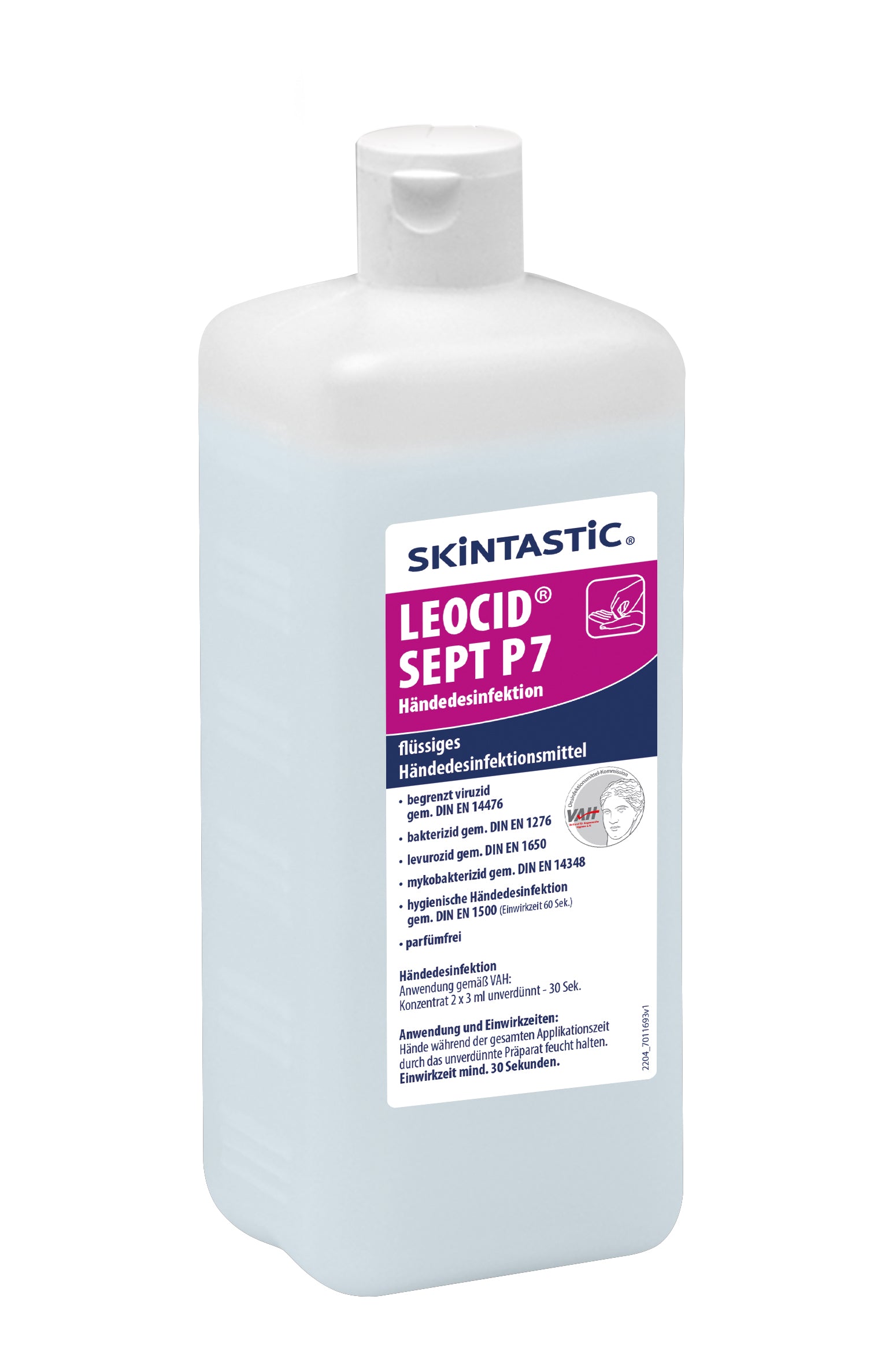 SKINTASTIC®  LEOCID® P7 Händedesinfektion