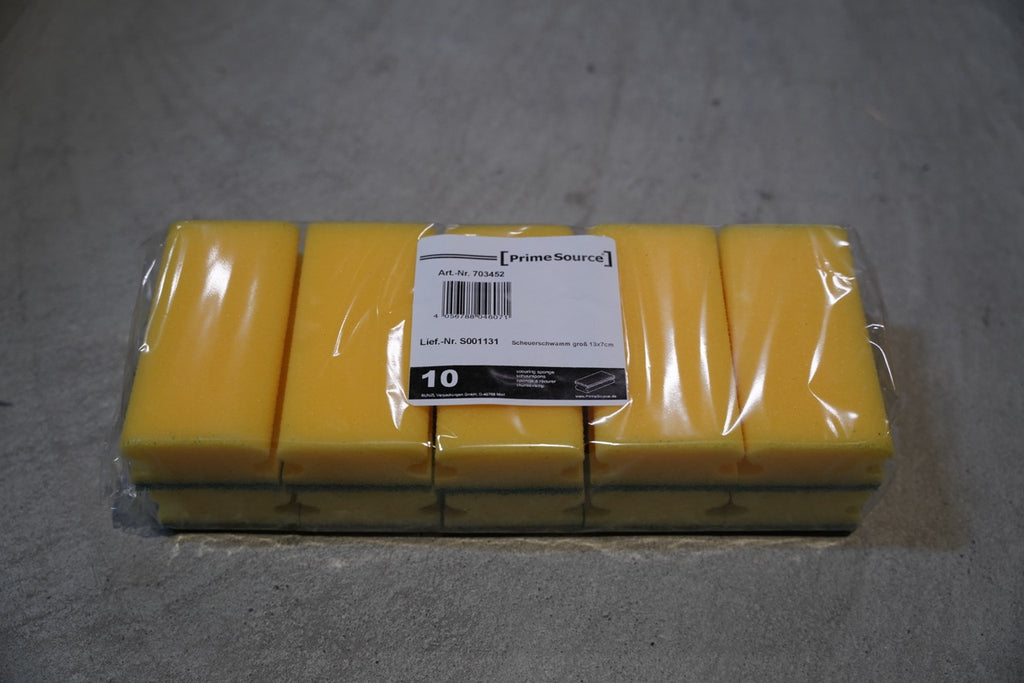 Putzschwamm gelb/grün