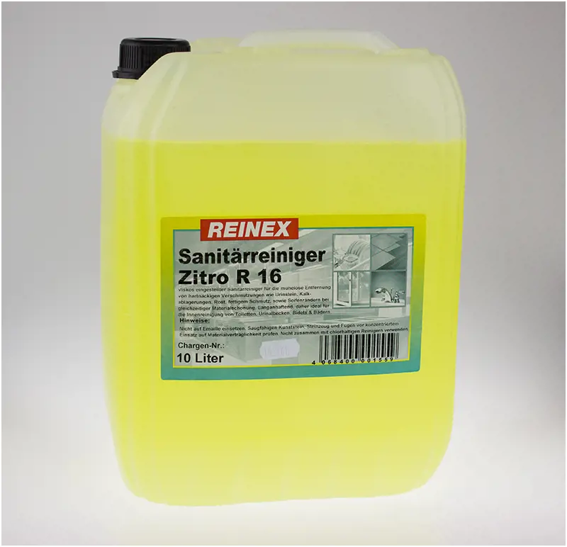 REINEX R16 Sanitärreiniger Zitro 10 Liter