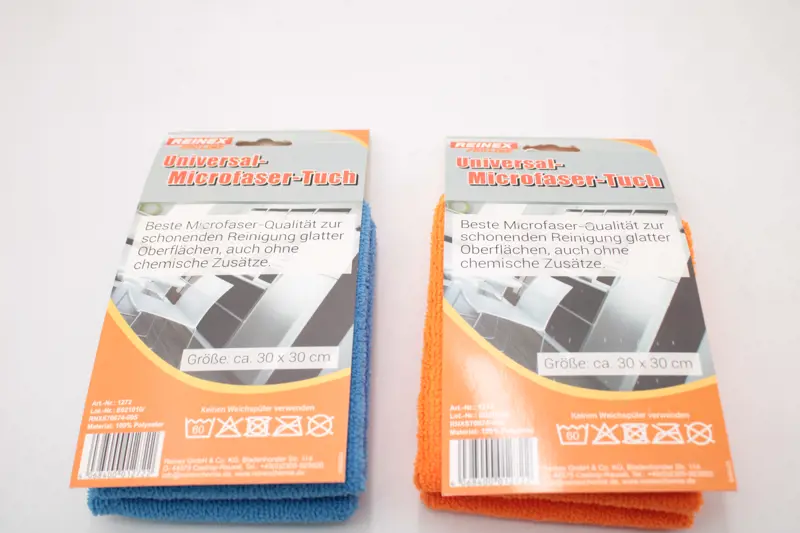 REINEX Universal Mikrofaser-Tuch 2-er Set 30x30 cm